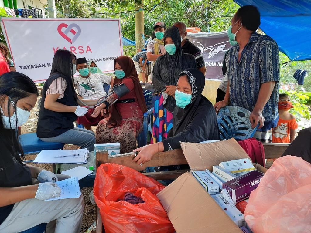 KARSA Bersama Gerakan Kemanusiaan Indonesia Bantu Korban Gempa Bumi Di Sulawesi Barat